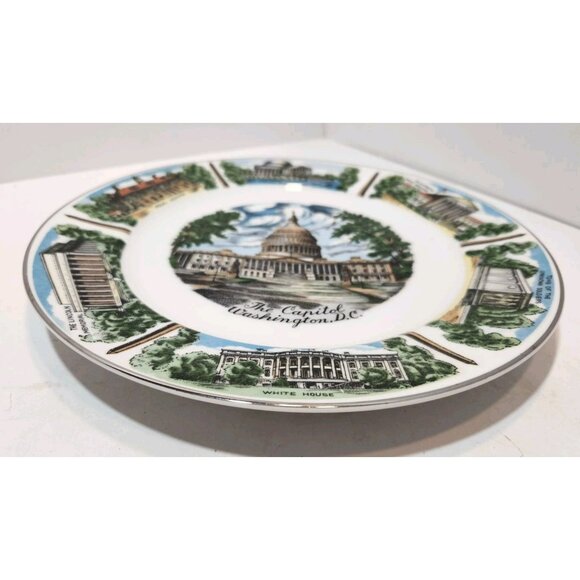Capital Wholesale Imports Washington DC Collectors Souvenir Plate - The Capitol - Picture 9 of 11